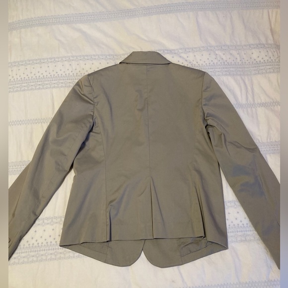 NORMA KAMALI Women’s Khaki Blazer, New Without Tags— never worn. Sz 6. - Picture 2 of 13